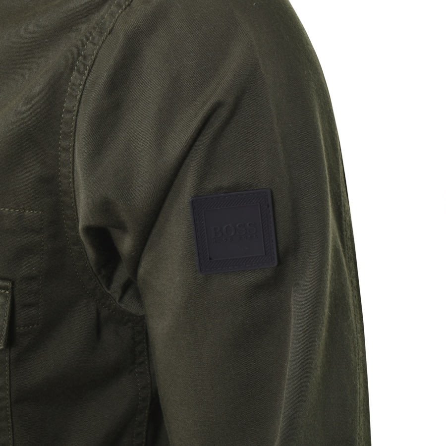 Alternative Image for ProductBOSS Lovel 4 Overshirt Jacket Green3